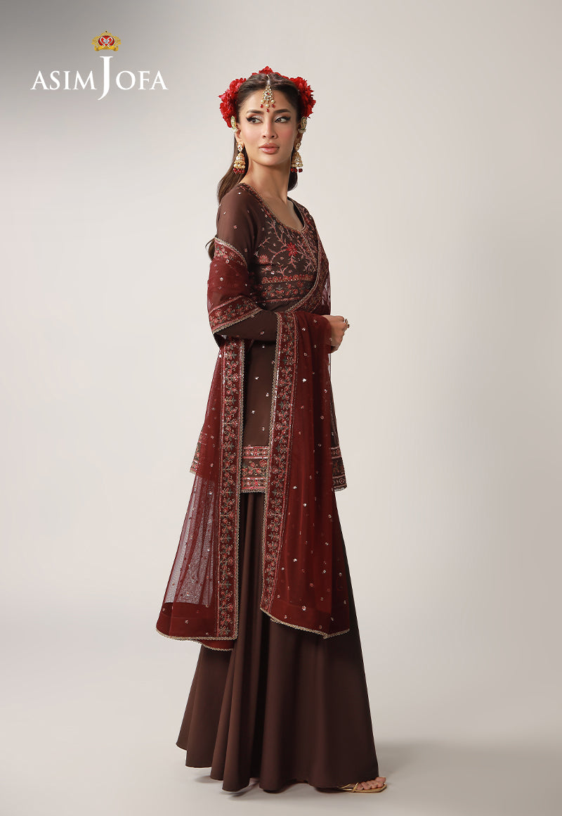 Asim Jofa | Layaan Festive Collection | AJULO-07 by Asim Jofa - Designer Dress  - Type : Ladies Clothes - Available at Libayah - 100% Original 