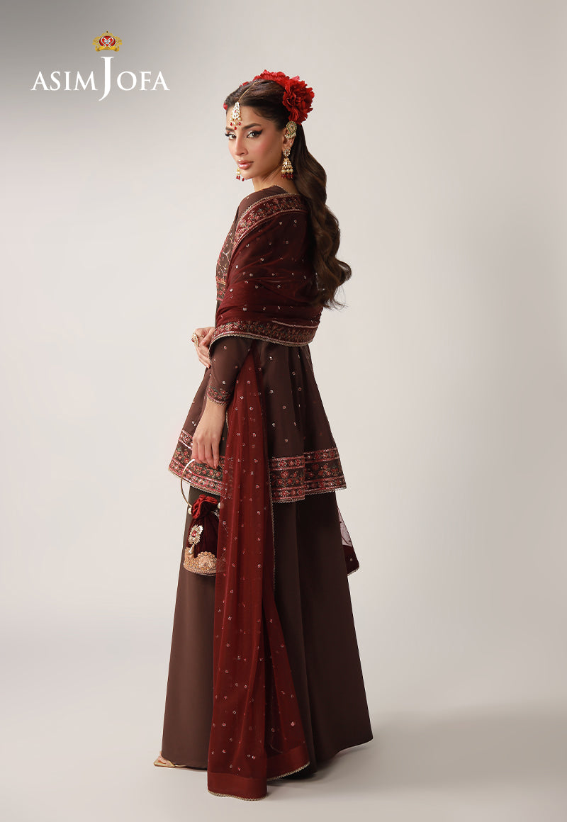 Asim Jofa | Layaan Festive Collection | AJULO-07 by Asim Jofa - Designer Dress  - Type : Ladies Clothes - Available at Libayah - 100% Original 