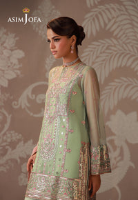 Asim Jofa | Zari Festive Collection | AJULD-10 by Asim Jofa - Designer Dress  - Type : Ladies Clothes - Available at Libayah - 100% Original 