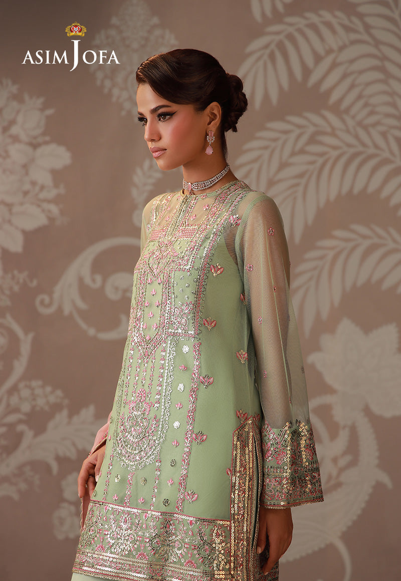 Asim Jofa | Zari Festive Collection | AJULD-10 by Asim Jofa - Designer Dress  - Type : Ladies Clothes - Available at Libayah - 100% Original 