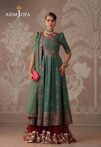 Asim Jofa | Zari Festive Collection | AJULD-03 by Asim Jofa - Designer Dress  - Type : Ladies Clothes - Available at Libayah - 100% Original 