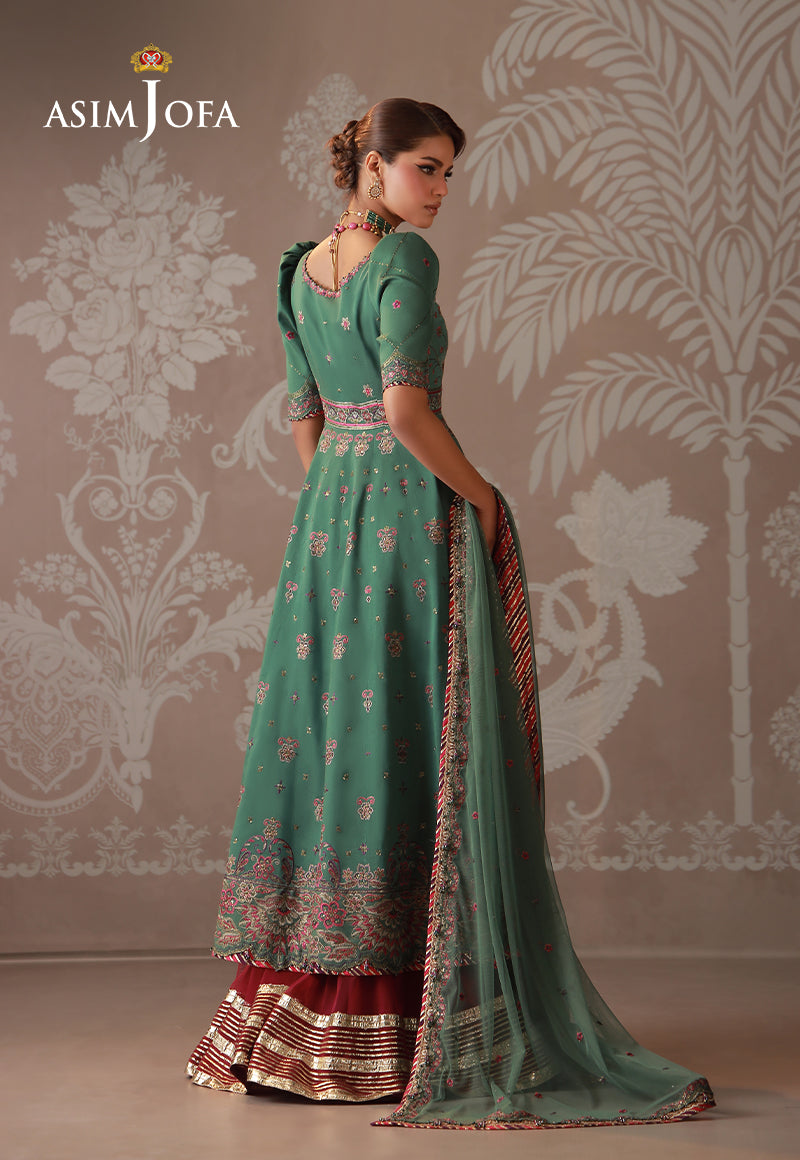 Asim Jofa | Zari Festive Collection | AJULD-03 by Asim Jofa - Designer Dress  - Type : Ladies Clothes - Available at Libayah - 100% Original 
