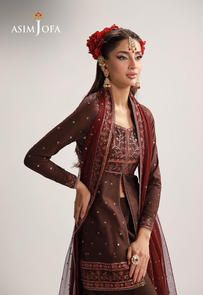 Asim Jofa | Layaan Festive Collection | AJULO-07 by Asim Jofa - Designer Dress  - Type : Ladies Clothes - Available at Libayah - 100% Original 