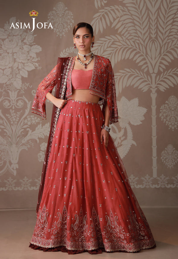 Asim Jofa | Zari Festive Collection | AJULD-04 by Asim Jofa - Designer Dress  - Type : Ladies Clothes - Available at Libayah - 100% Original 