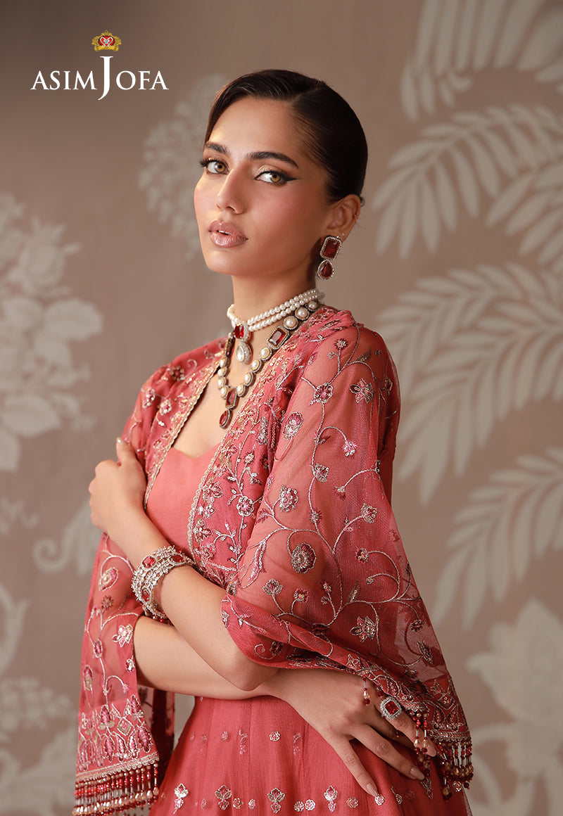 Asim Jofa | Zari Festive Collection | AJULD-04 by Asim Jofa - Designer Dress  - Type : Ladies Clothes - Available at Libayah - 100% Original 