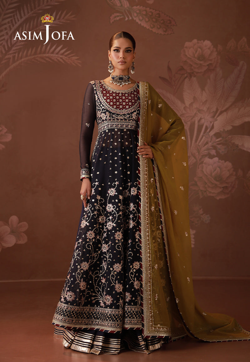 Asim Jofa | Zari Festive Collection | AJULD-01 by Asim Jofa - Designer Dress  - Type : Ladies Clothes - Available at Libayah - 100% Original 