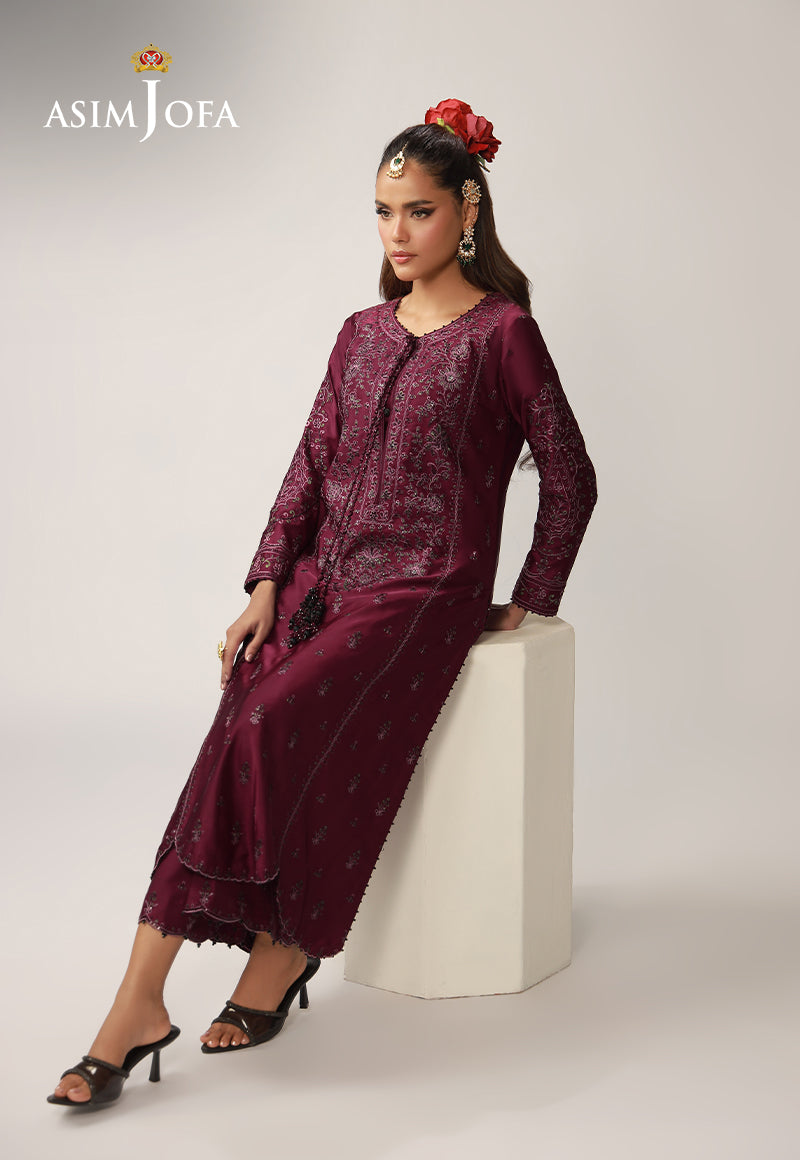 Asim Jofa | Layaan Festive Collection | AJULO-03 by Asim Jofa - Designer Dress  - Type : Ladies Clothes - Available at Libayah - 100% Original 