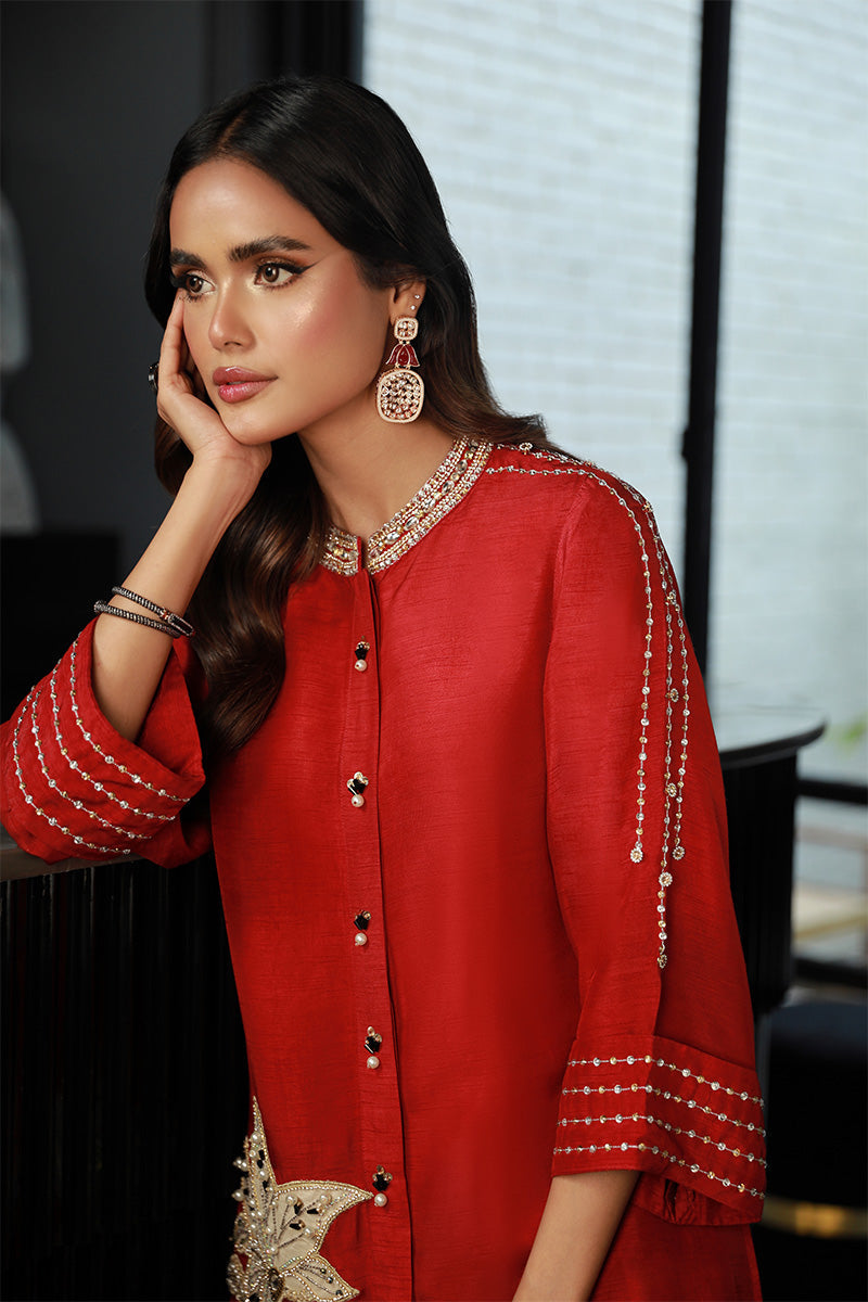 Wardha Saleem | Luxury Pret Traditional Wear | ZIAA (2PC) by Wardha Saleem - Designer Dress - Type: Ladies Clothes - Available at Libayah - 100% Original