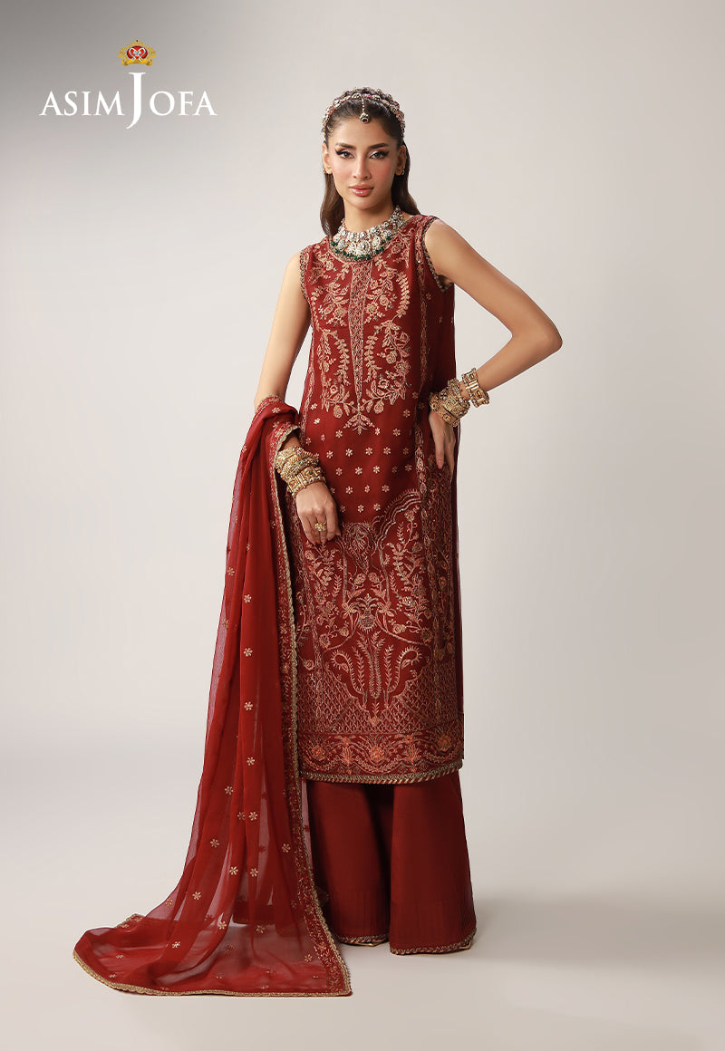 Asim Jofa | Layaan Festive Collection | AJULO-11 by Asim Jofa - Designer Dress  - Type : Ladies Clothes - Available at Libayah - 100% Original 