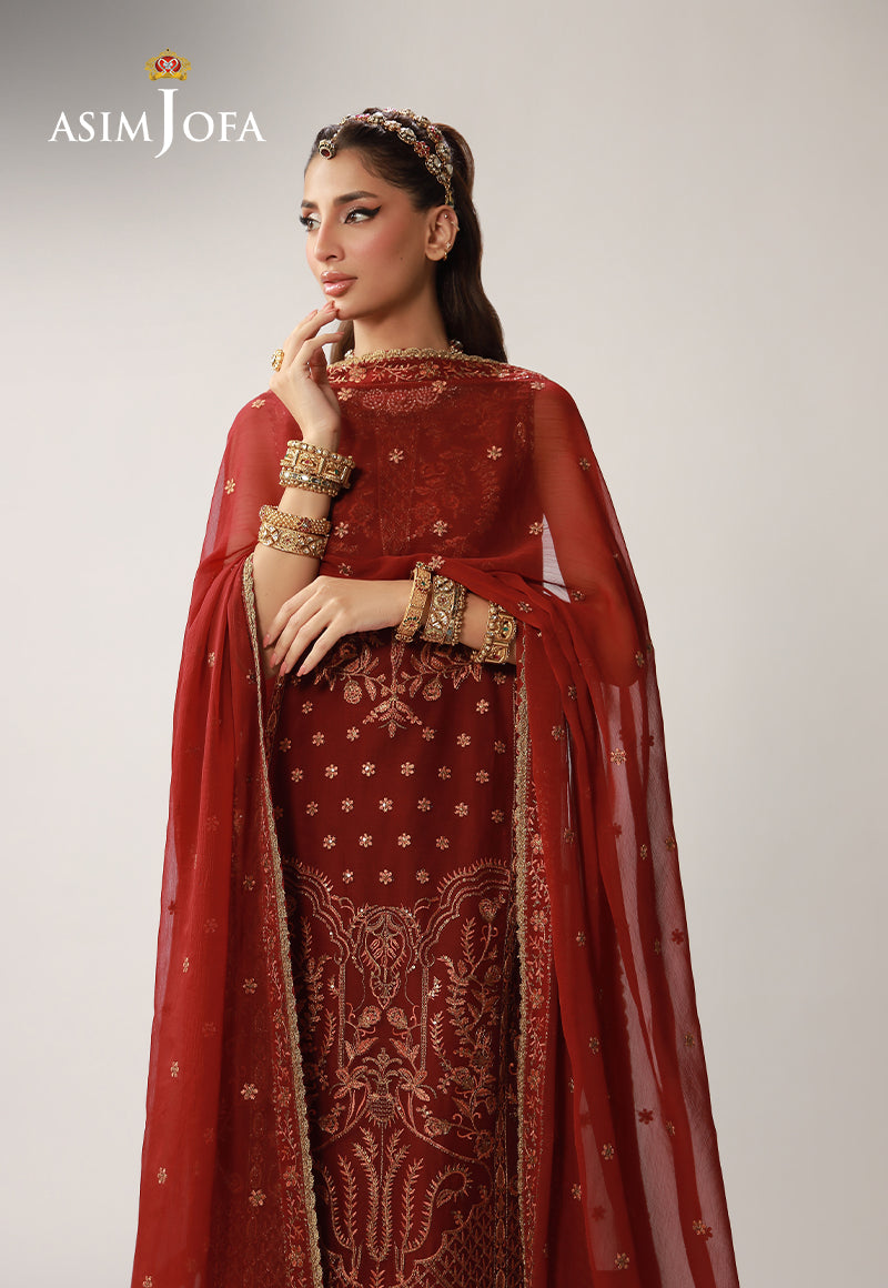 Asim Jofa | Layaan Festive Collection | AJULO-11 by Asim Jofa - Designer Dress  - Type : Ladies Clothes - Available at Libayah - 100% Original 