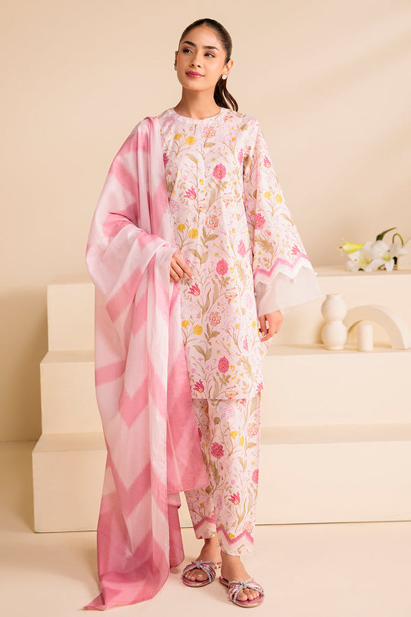 Cross Stitch | Daily Wear | PASTEL BLOOM by Cross Stitch - Designer Dress - Type: Casuals - Available at Libayah - 100% Original