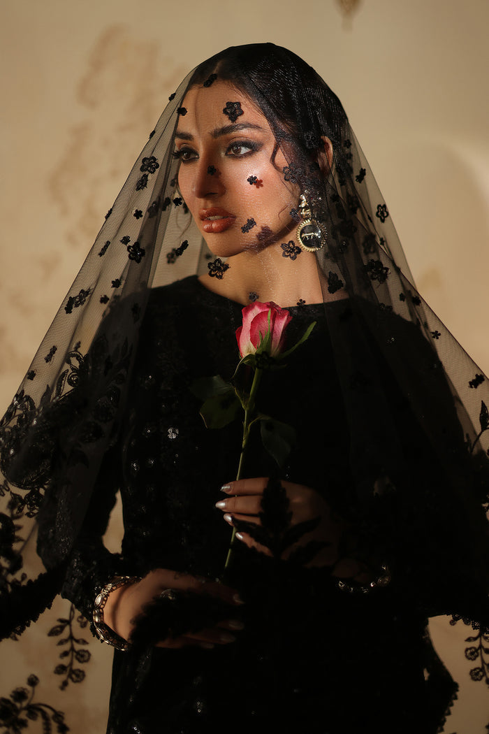Baroque | Velvet 25 | UF-4320 by Baroque - Designer Dress  - Type : Ladies Clothes - Available at Libayah - 100% Original 