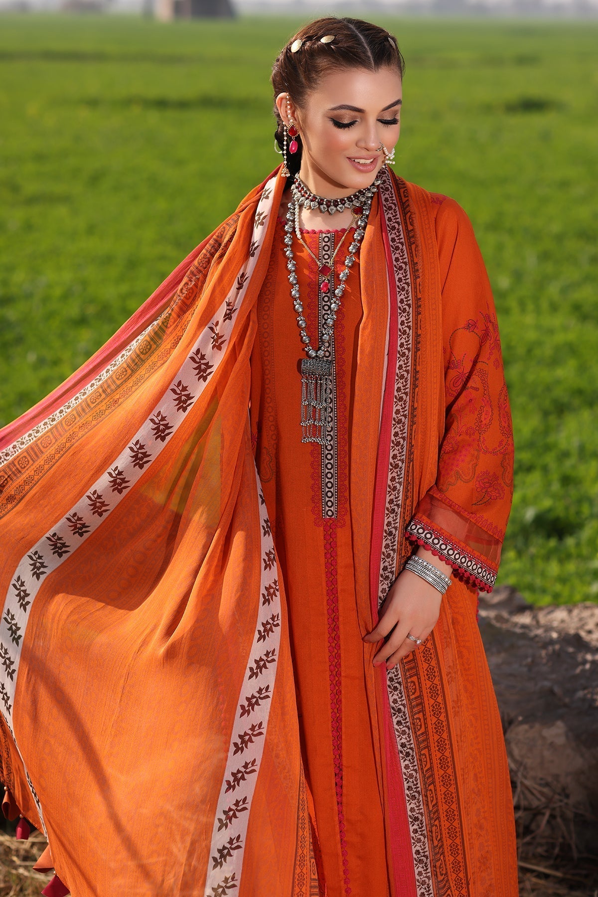 Charizma | Lawn Collection 24 | SP4-06 by Charizma - Designer Dress - Type: Casuals - Available at Libayah - 100% Original