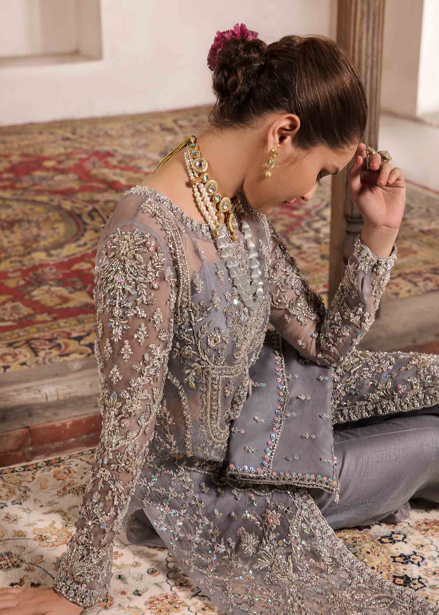 Kanwal Malik | Wedding Formals and Bridals | Chandi by Kanwal Malik - Designer Dress - Type: Ladies Clothes - Available at Libayah - 100% Original