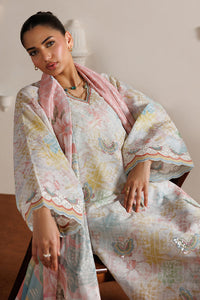 Baroque | Luxury Summer Pret | UF-4526 by Baroque - Designer Dress  - Type : Ladies Clothes - Available at Libayah - 100% Original 