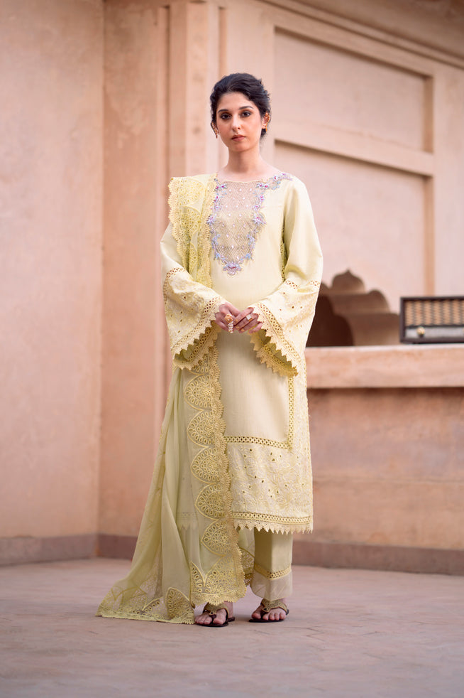 Fozia Khalid | Kahani Silk Luxury Dresses | Suraiya by Fozia Khalid - Designer Dress - Type: Ladies Clothes - Available at Libayah - 100% Original
