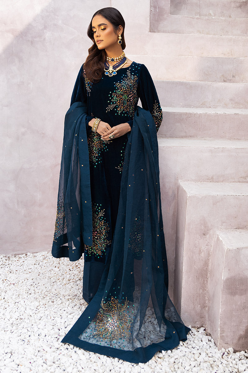 Chic Ophicial | Velveteen Luxury Fall Collection | Zaira by Chic Ophicial - Designer Dress - Type: Ladies Clothes - Available at Libayah - 100% Original