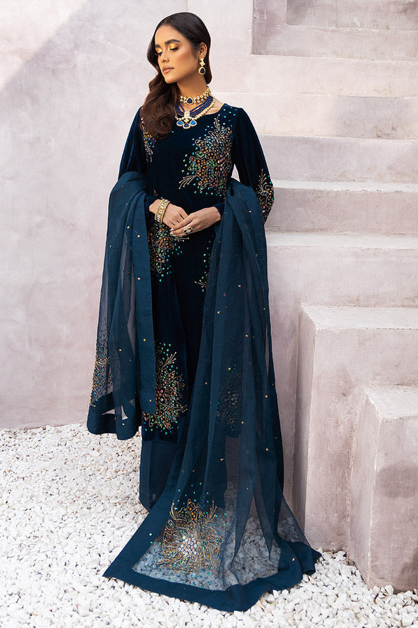 Chic Ophicial | Velveteen Luxury Fall Collection | Zaira by Chic Ophicial - Designer Dress - Type: Ladies Clothes - Available at Libayah - 100% Original