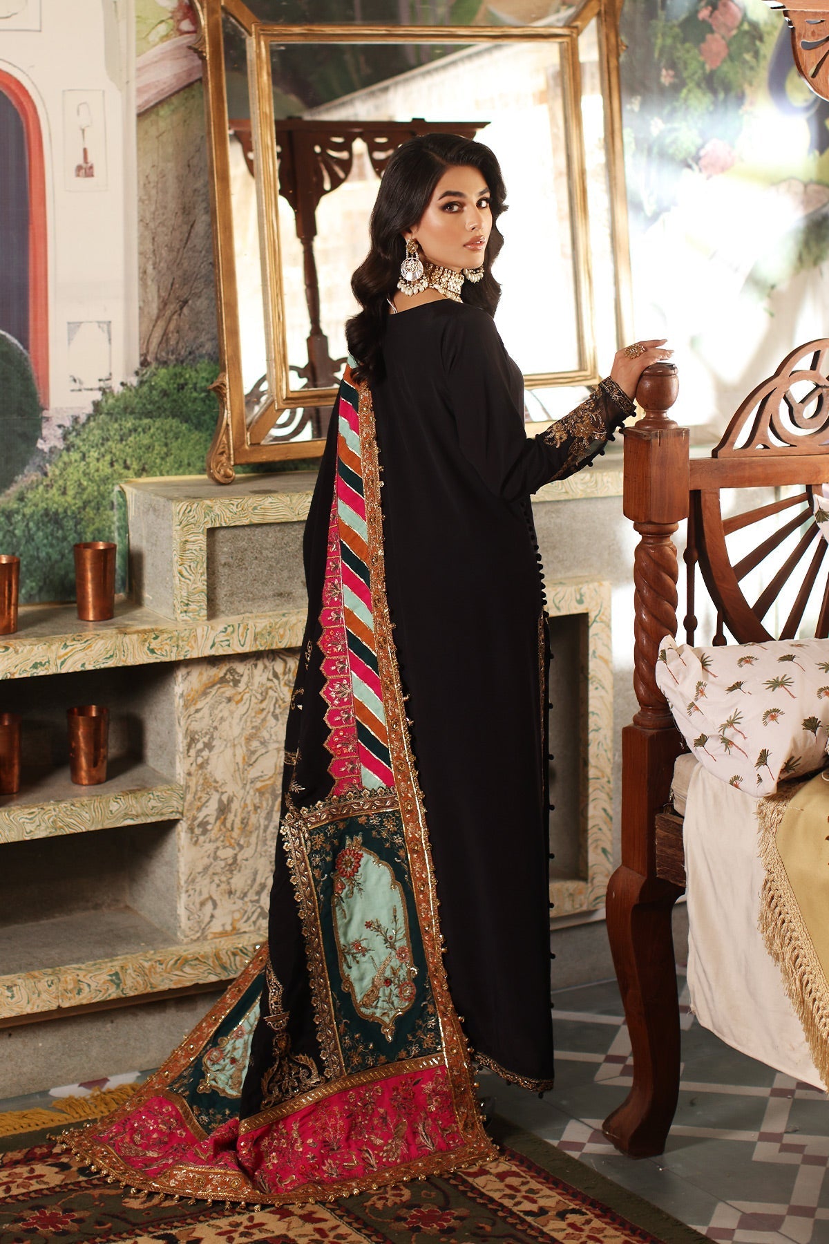 Mina Kashif | Luxury Pret | MKF23-18 by Mina Kashif - Designer Dress - Type: Formal - Available at Libayah - 100% Original
