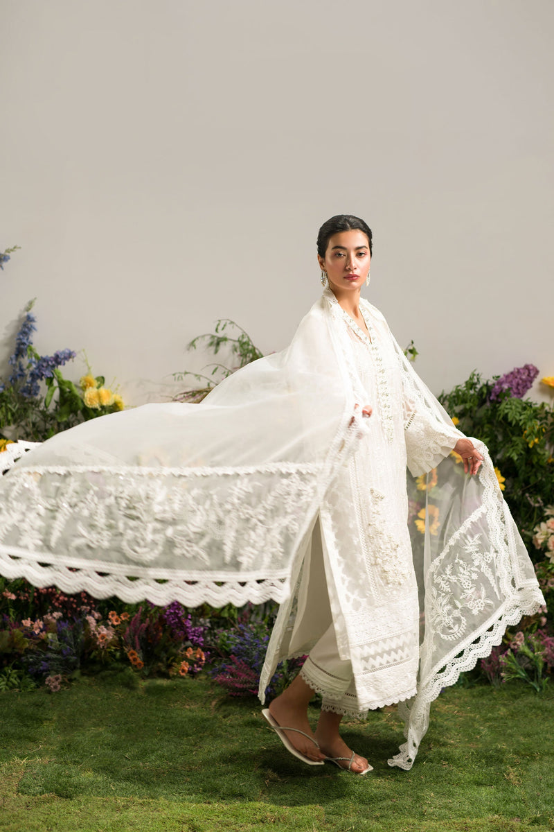 Ammara Khan | Lily Luxury Formals 24 | CLASSIC PEARL (D-01) by Ammara Khan - Designer Dress - Type: Ladies Clothes - Available at Libayah - 100% Original