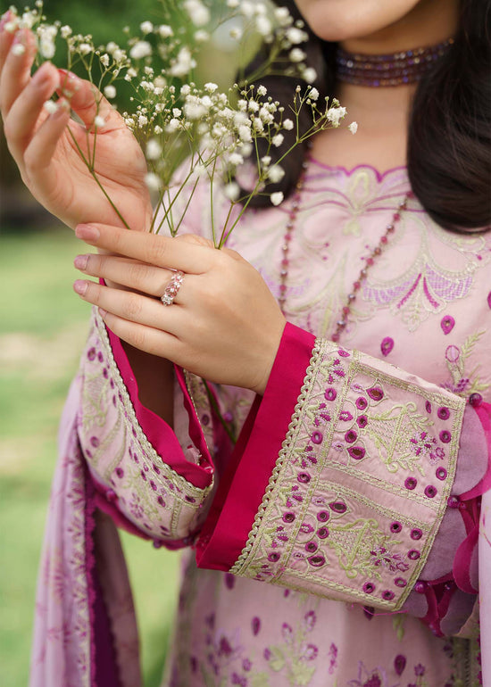 Shurooq | Luxury Lawn 24 | BLOOM by Shurooq - Designer Dress - Type: Ladies Clothes - Available at Libayah - 100% Original