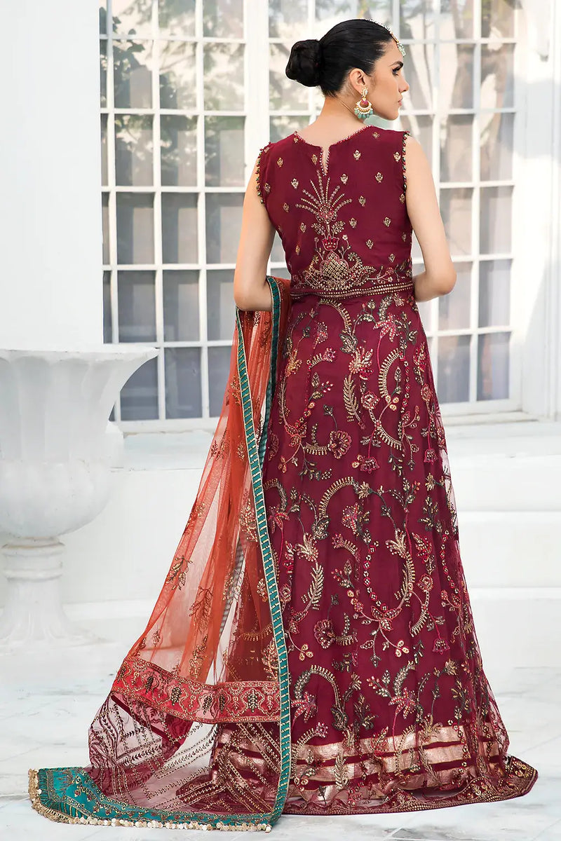 Zarif | DE LUXURY Formals | ROUCHE by Zarif - Designer Dress - Type: Ladies Clothes - Available at Libayah - 100% Original