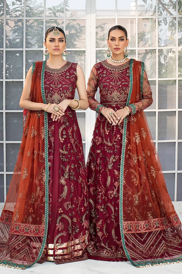 Zarif | DE LUXURY Formals | ROUCHE by Zarif - Designer Dress - Type: Ladies Clothes - Available at Libayah - 100% Original