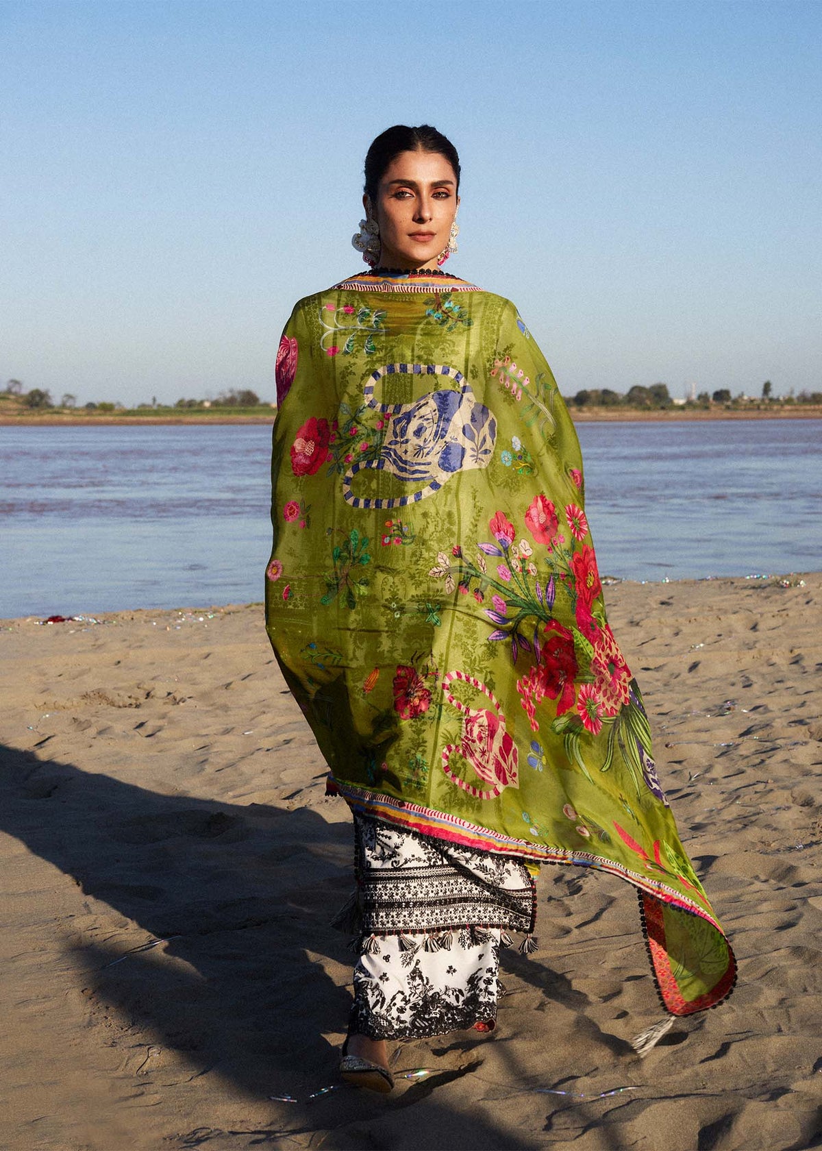 Hussain Rehar | Surkh Eid Pret'25 | Suroor by Hussain Rehar - Designer Dress  - Type : Ladies Clothes - Available at Libayah - 100% Original 