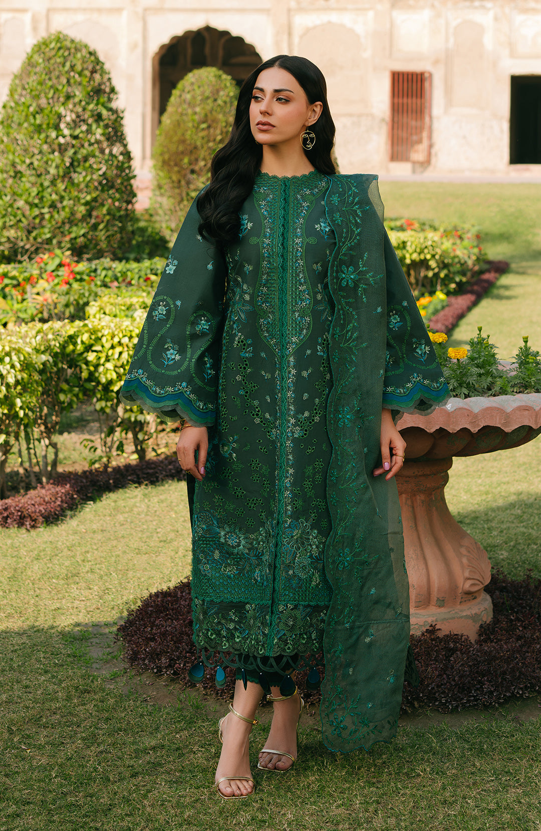 Fiona | Sarang Lawn 25 | Mirana by Fiona - Designer Dress - Type: Ladies Clothes - Available at Libayah - 100% Original