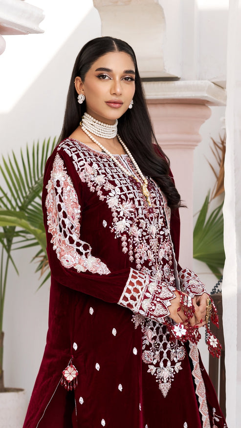 Zebtan | Andaz e Makhmal | ZAM-06 by Zebtan - Designer Dress - Type: Ladies Clothes - Available at Libayah - 100% Original