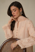 Cross Stitch | Chikankari Lawn 24 | PEARLED IVORY by Cross Stitch - Designer Dress - Type: Ladies Clothes - Available at Libayah - 100% Original