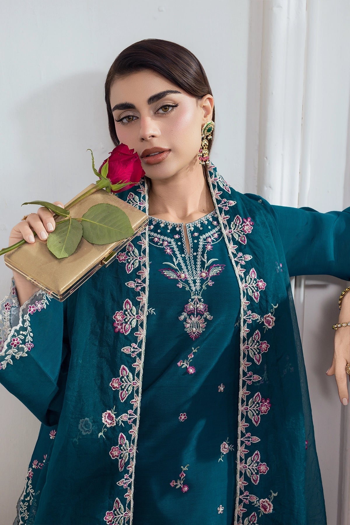 Rangrasiya | Lumeire Silk |Carmin by Rangrasiya - Designer Dress  - Type : Ladies Clothes - Available at Libayah - 100% Original 