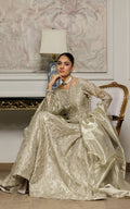 Threads and Motifs | Formal Dresses 25 | Embroidered Maxi by Threads and Motifs - Designer Dress  - Type : Ladies Clothes - Available at Libayah - 100% Original 
