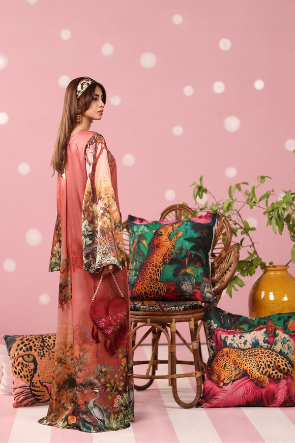 Musferah Saad | Resort Collection | Rosewood Safari by Musferah Saad - Designer Dress  - Type : Ladies Clothes - Available at Libayah - 100% Original 