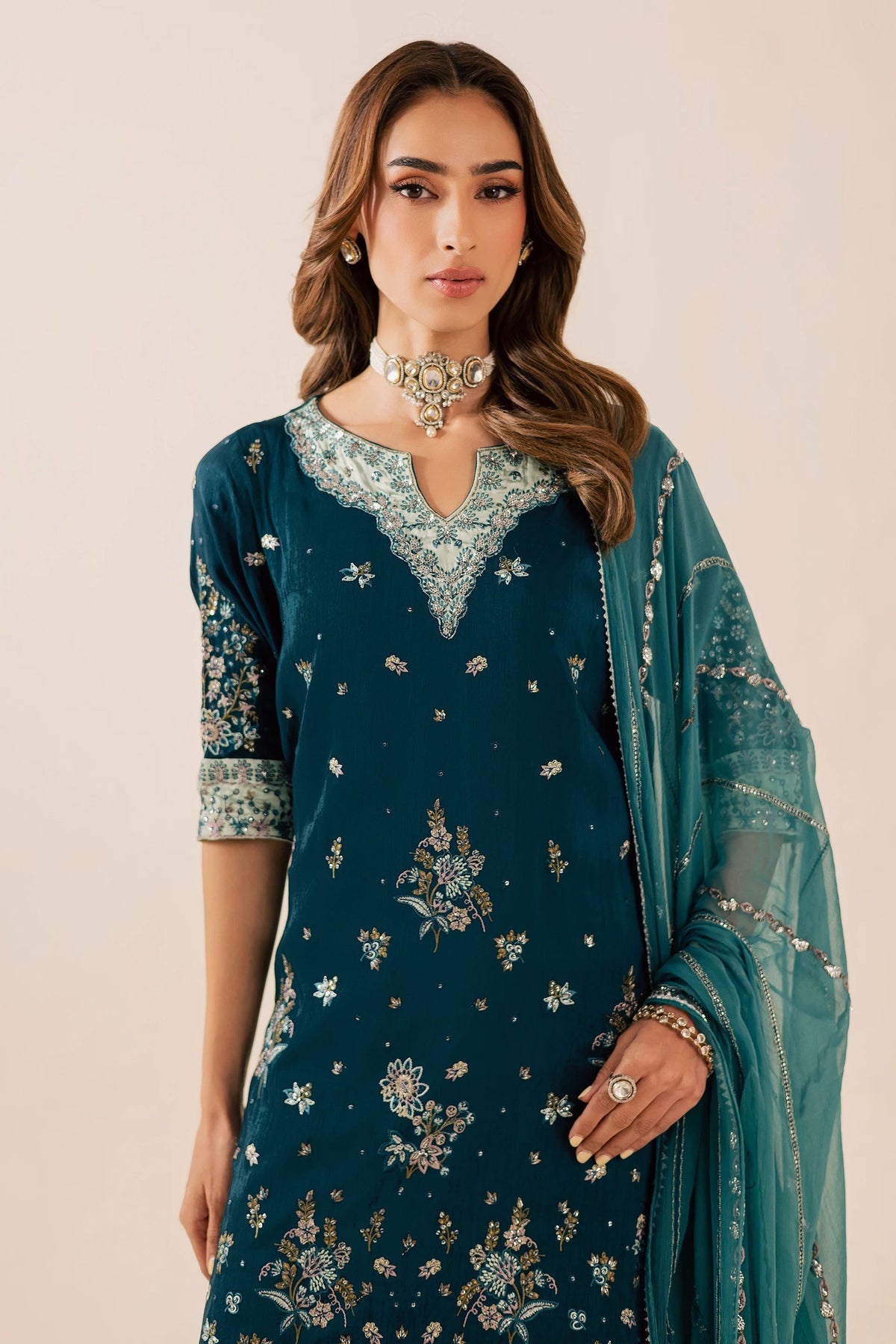 Nureh | Fancy Formal | NP-747 by Nureh - Designer Dress  - Type : Ladies Clothes - Available at Libayah - 100% Original 