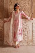 Iznik | Festive Formal | UE-547 Printed Charmeuse by Iznik - Designer Dress  - Type : Ladies Clothes - Available at Libayah - 100% Original 