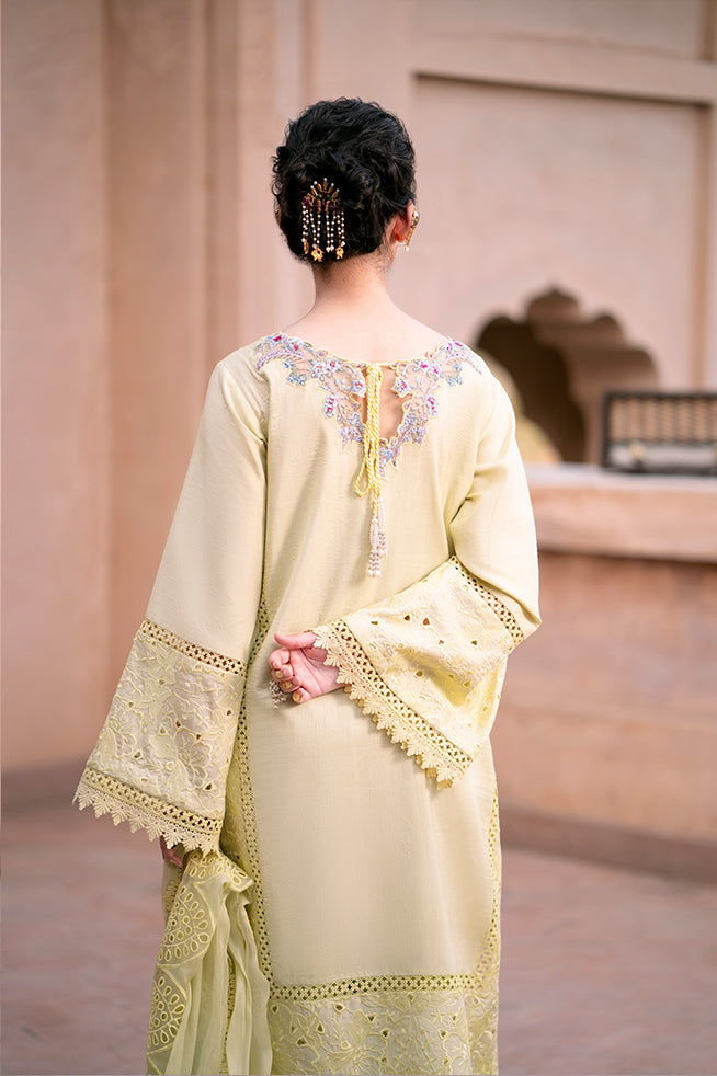 Fozia Khalid | Kahani Silk Luxury Dresses | Suraiya by Fozia Khalid - Designer Dress - Type: Ladies Clothes - Available at Libayah - 100% Original