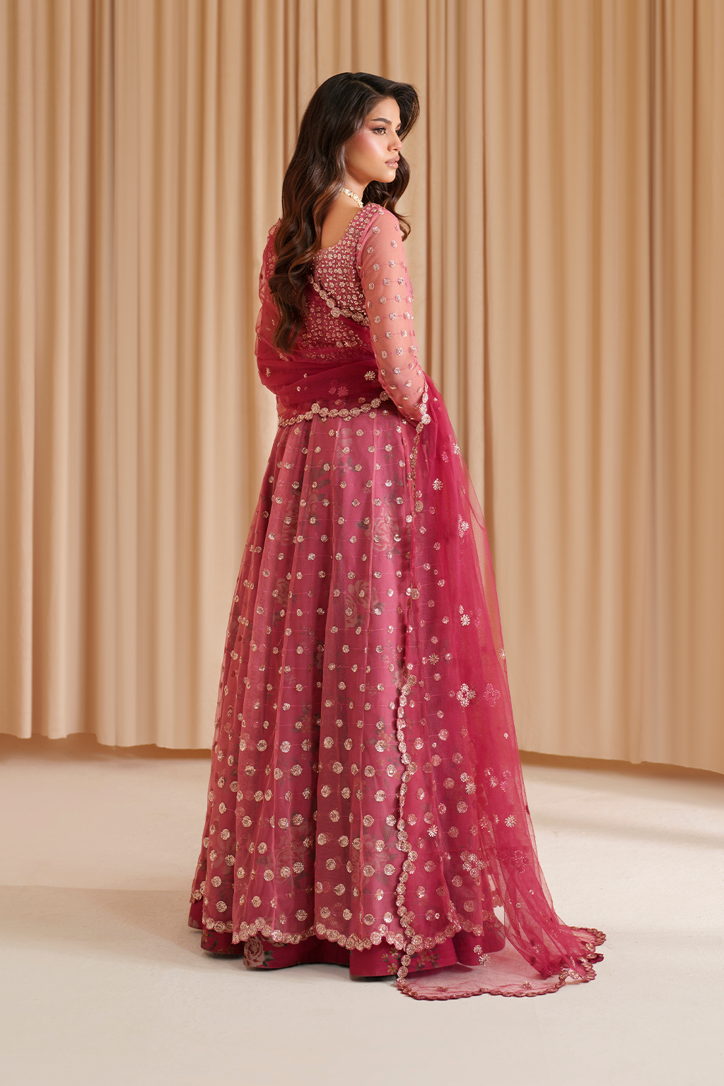 Iznik | Festive Formal |  CC-72 Embroidered Net by Iznik - Designer Dress  - Type : Ladies Clothes - Available at Libayah - 100% Original 