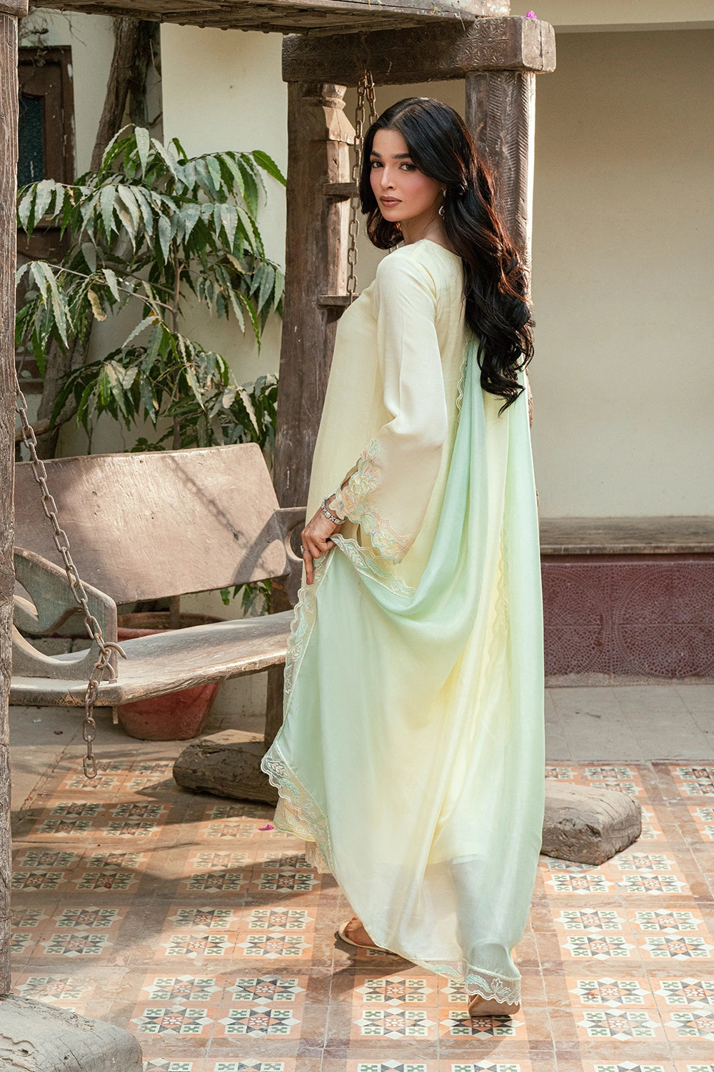 Afrozeh | Basic Pret 26 RTW | NACRE by Afrozeh - Designer Dress  - Type : Ladies Clothes - Available at Libayah - 100% Original 