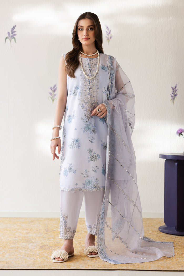 Baroque | Luxury Summer Pret | UF-4424 by Baroque - Designer Dress  - Type : Ladies Clothes - Available at Libayah - 100% Original 