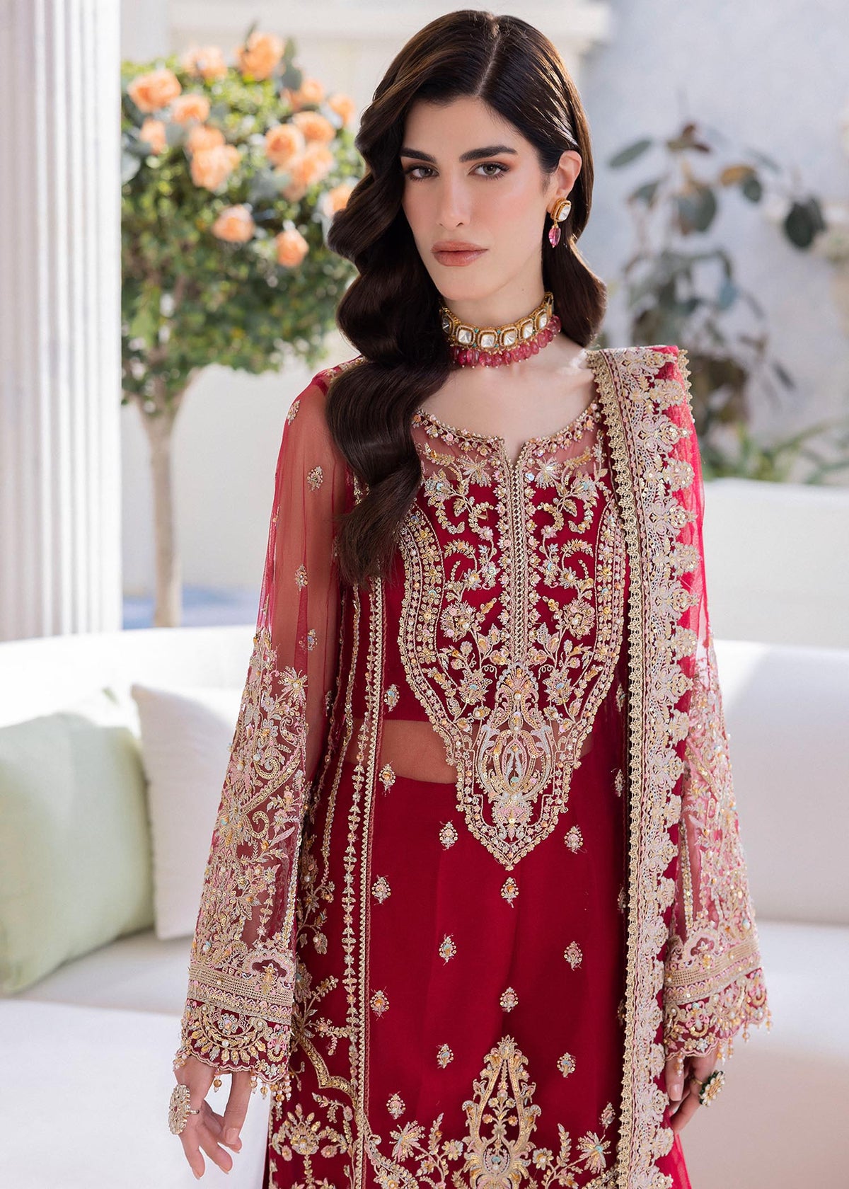 Kanwal Malik | Wedding Formals and Bridals | Crimson by Kanwal Malik - Designer Dress - Type: Ladies Clothes - Available at Libayah - 100% Original