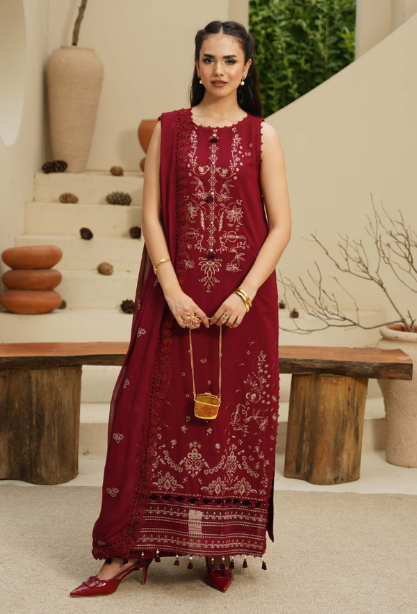 Humdum | Mushak26 | Mushak - D01 by Humdum - Designer Dress  - Type : Ladies Clothes - Available at Libayah - 100% Original 