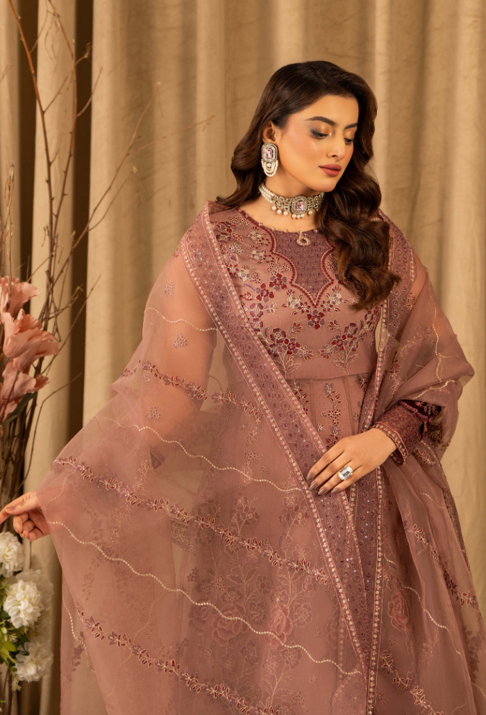 Humdum | Chiffon Collection | HOC - D12 by Humdum - Designer Dress - Type: Ladies Clothes - Available at Libayah - 100% Original