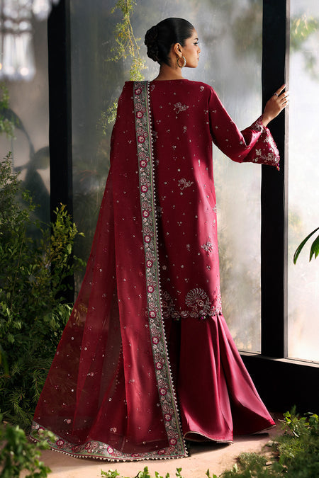 Afrozeh | La Fuschia 25 | Yalira by Afrozeh - Designer Dress  - Type : Ladies Clothes - Available at Libayah - 100% Original 
