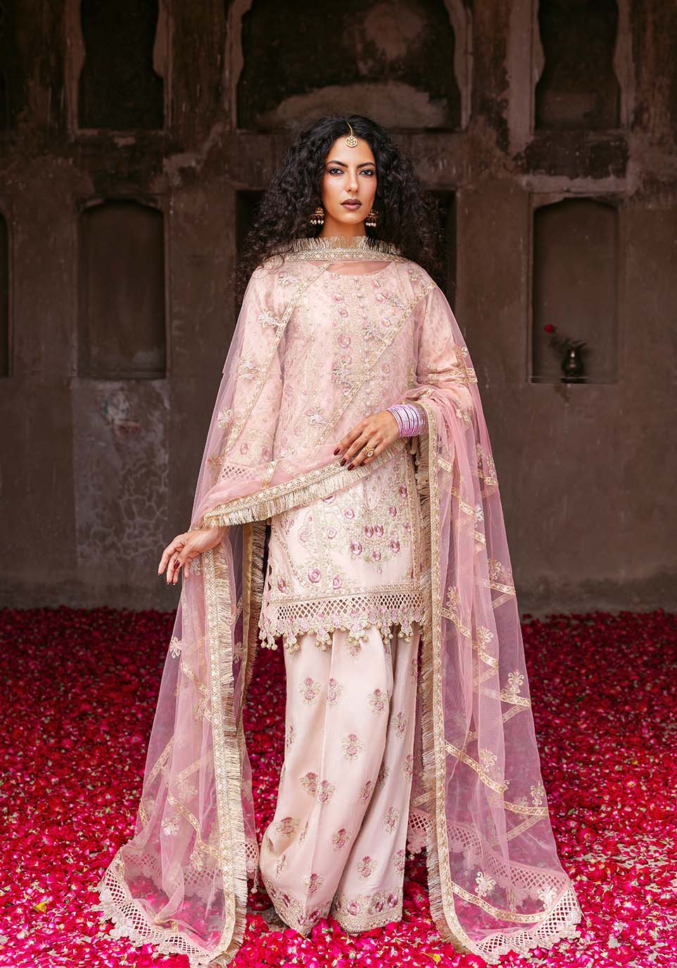 Bahar – authentic Pakistani formal dress from the Zarqash Arzoo Festive Collection collection for women in the UK.