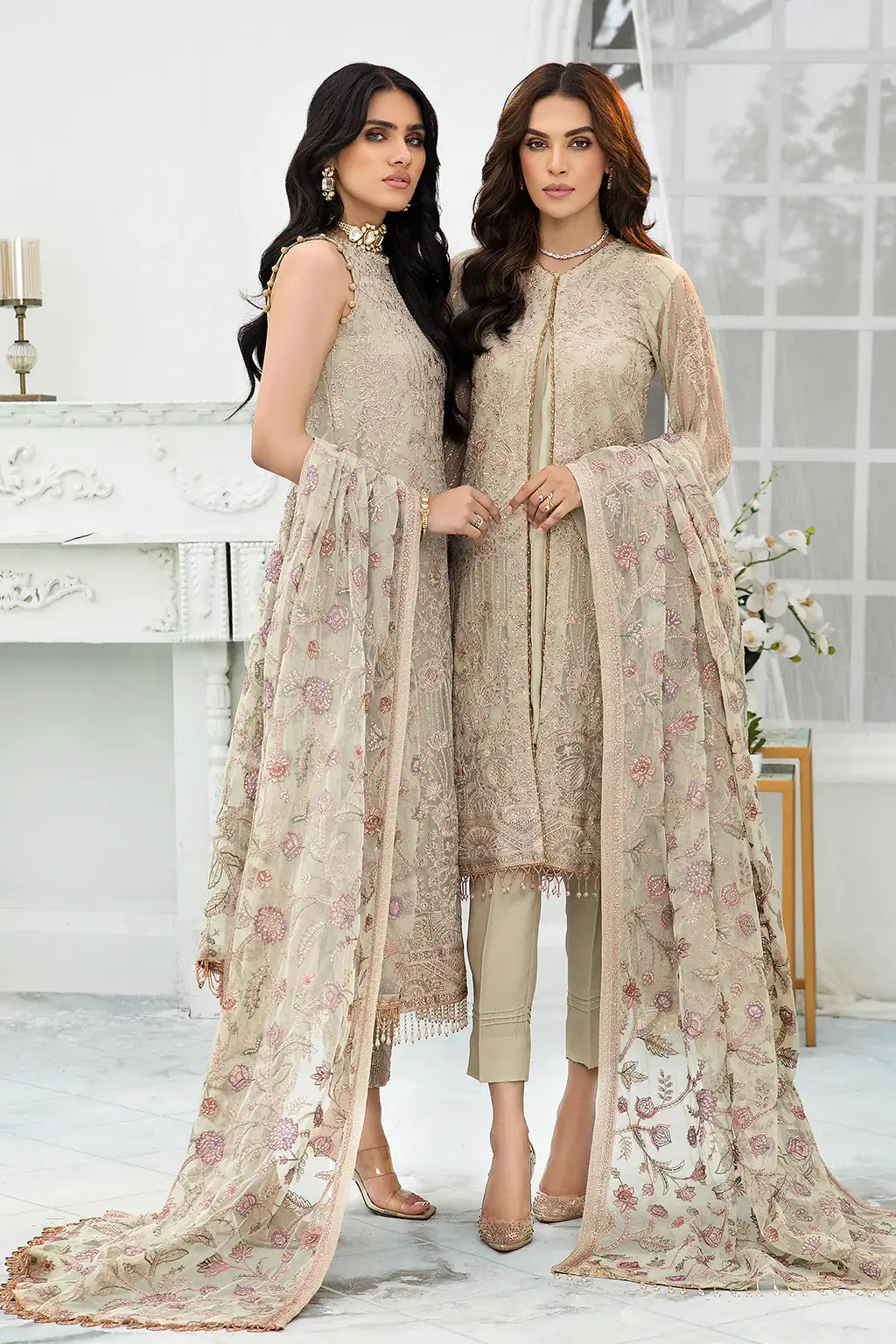 Zarif | DE LUXURY Formals | FLORA by Zarif - Designer Dress - Type: Ladies Clothes - Available at Libayah - 100% Original