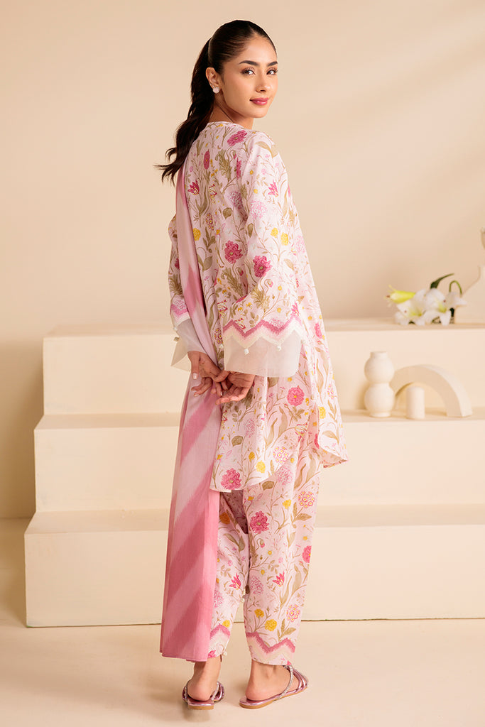 Cross Stitch | Daily Wear | PASTEL BLOOM by Cross Stitch - Designer Dress - Type: Casuals - Available at Libayah - 100% Original