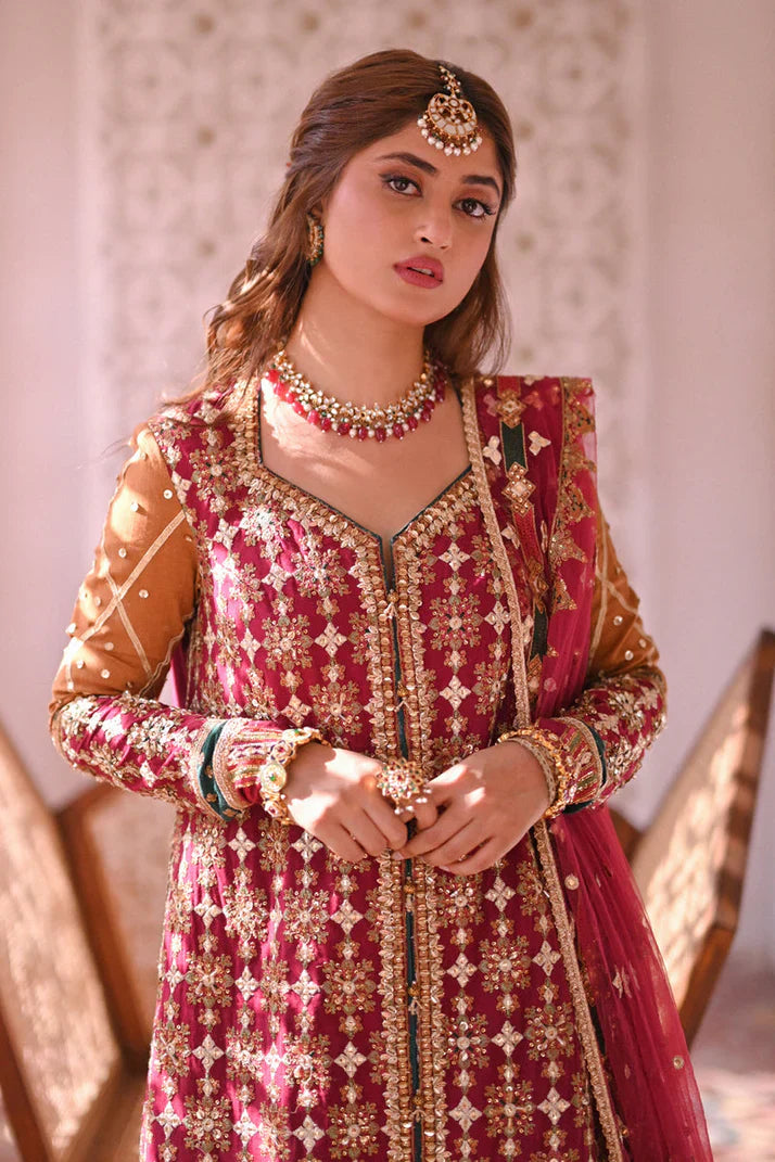 Qalamkar | Wedding Formals 2024 | SF-01 Riha by Qalamkar - Designer Dress - Type: Ladies Clothes - Available at Libayah - 100% Original