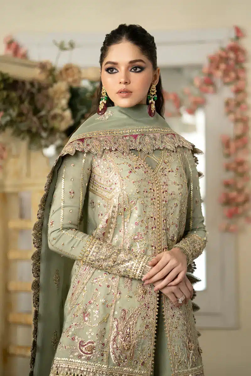 Qalamkar | Dilnaz Wedding Formals | DN-06 FARIZA by Qalamkar - Designer Dress  - Type : Wedding Dress - Available at Libayah - 100% Original 