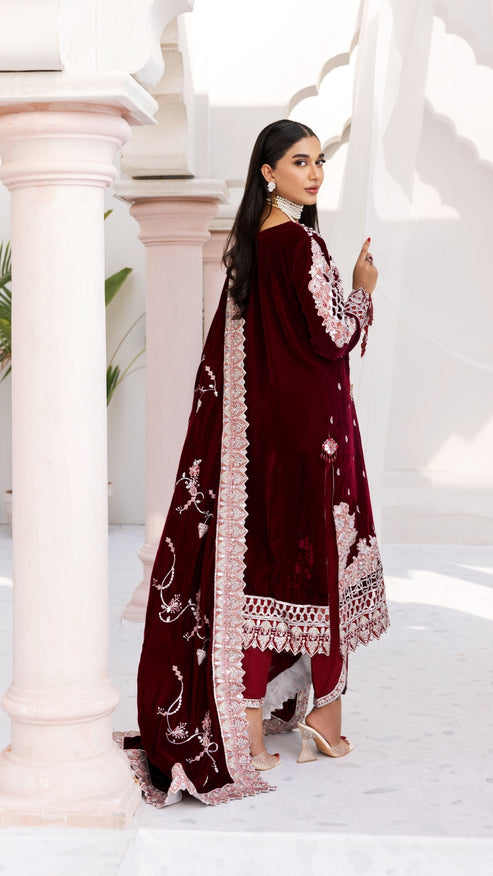 Zebtan | Andaz e Makhmal | ZAM-06 by Zebtan - Designer Dress - Type: Ladies Clothes - Available at Libayah - 100% Original